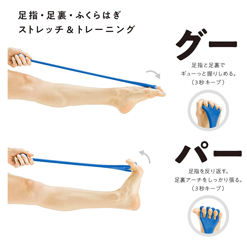 サクライ貿易　足指グーパー　ハード　特徴