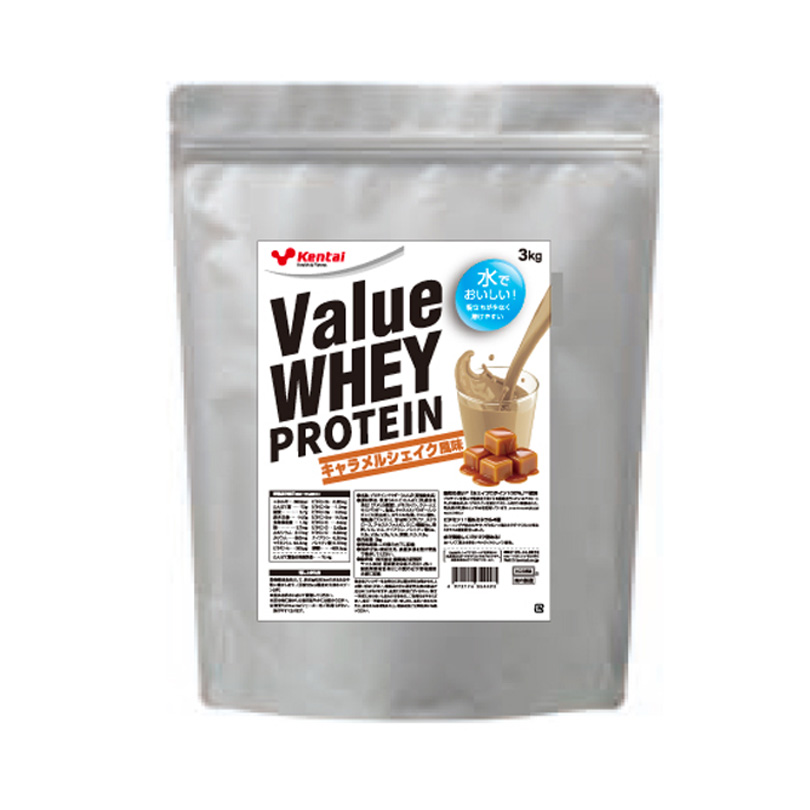 Kentai Value WHEY PROTEIN キャラメルシェイク風味