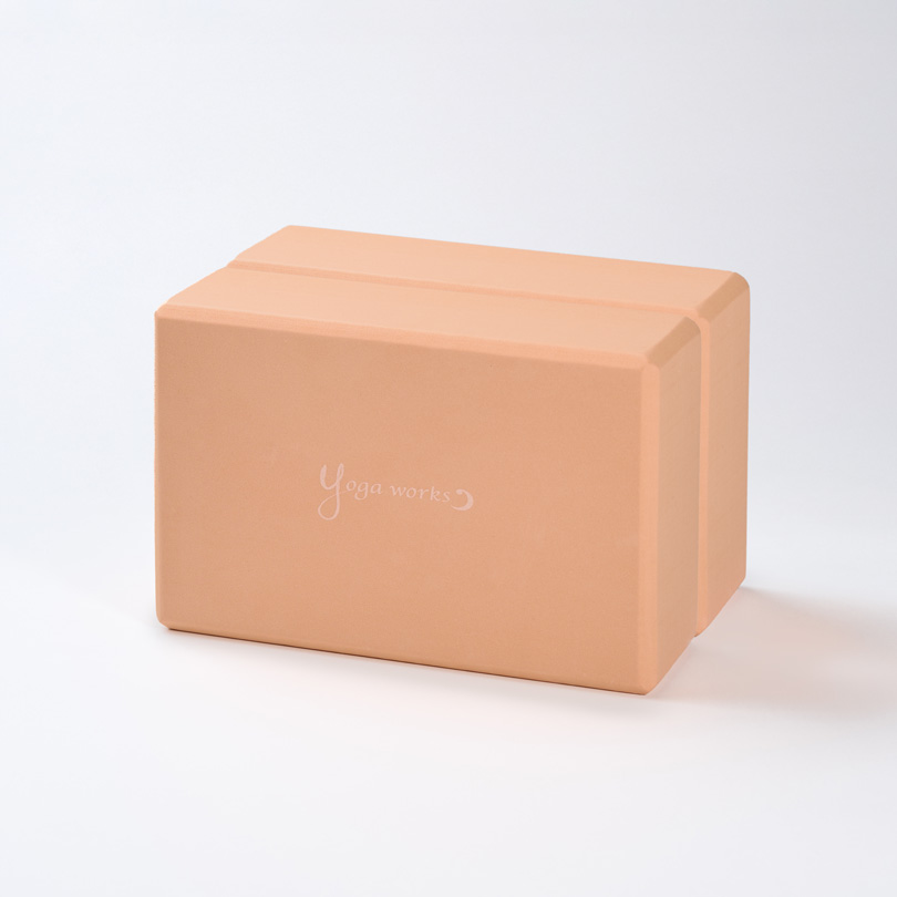 ヨガワークス ヨガブロックA ミルクオレンジ