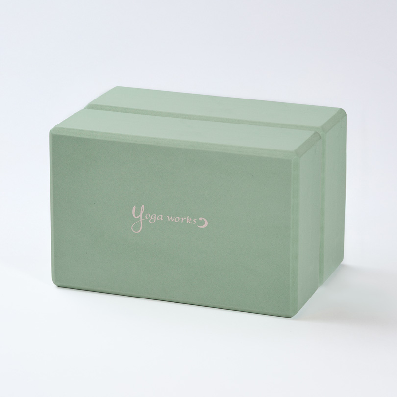 ヨガワークス ヨガブロックA アーモンドグリーン