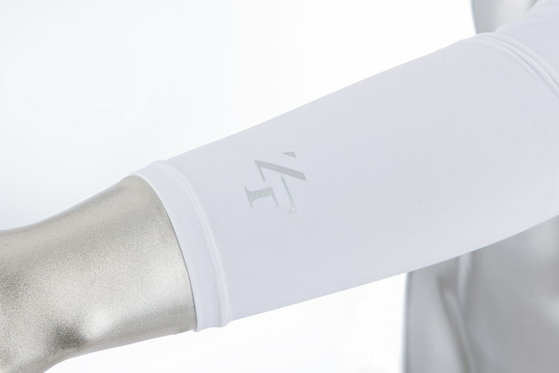 アイスメッシュ　アームカバー 　イメージ